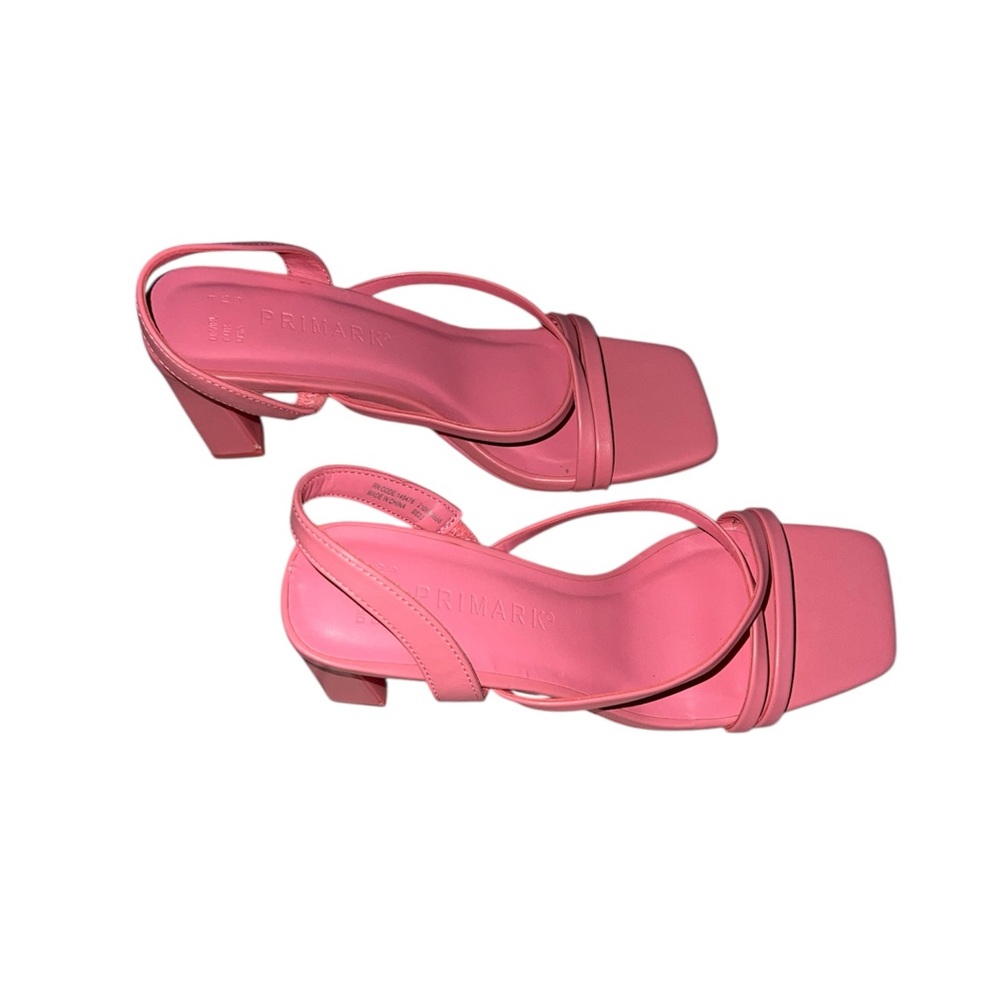 NWOT Primark Pink Heeled Shoes - Picture 2 of 4